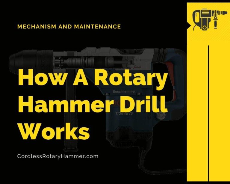 pneumatic rotary hammer drill
