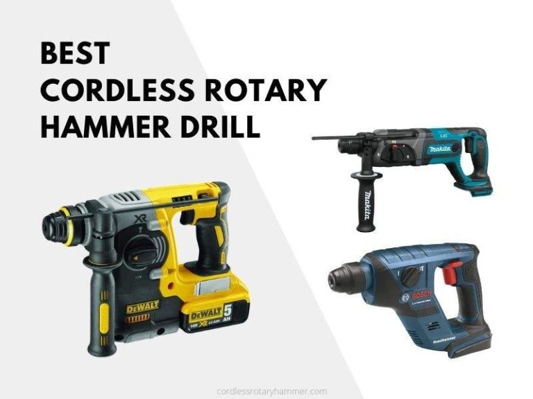 best rotary hammer drill 2021